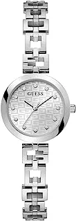 GUESS Ladies 26mm Watch, silver, one, Minimalist