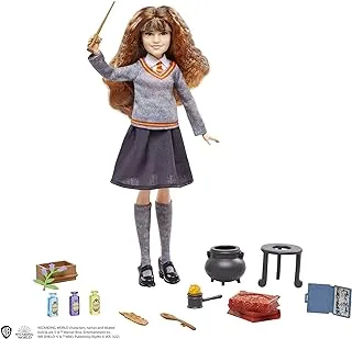 HARRY POTTER Hermione's Polyjuice Potions Doll & Playset, with Hermione Granger Doll in Hogwarts Uniform & Accessories, Toy for 6 Year Olds & Up, Multicolor, HHH65