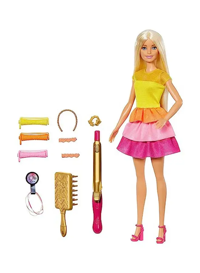 Barbie Barbie Ultimate Curls (With Doll) Playset