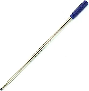 قلم حبر جاف متوسط ​​الحجم من مونتفيردي للأقلام المتقاطعة - أزرق/أسود (عبوة من قطعتين)