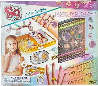 Tasia Pastel Fashion Case for Girls, Multicolor