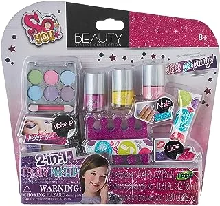 Tasia 2-in-1 Trendy Make Up Kit for Girls, Multicolor