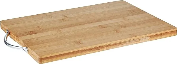 ECVV Bamboo Cutting Board, Chopping Board Kitchen, Home and Everyday use, Natural Bamboo (36x26cm)