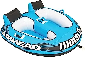Airhead Mach 2, 1-2 Rider Towable Tube for Boating, One Size