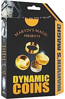 Marvin's Magic - The Dynamic Coins Amazing Trick Set | Amazing Magic Tricks For Kids | Fun Kids Magic Tricks Included | Suitable For Age 8+