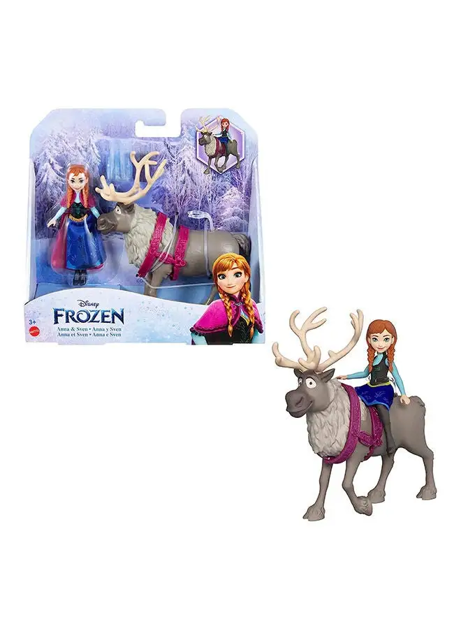 Disney Princess Frozen Small Doll Anna And Sven