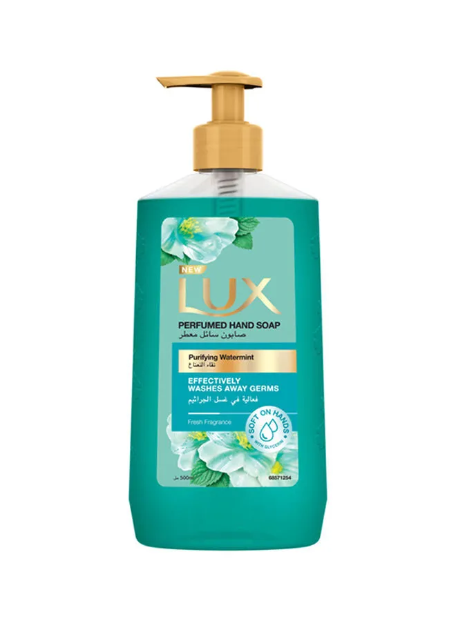 Lux Hand Wash Purifying Watermint Multicolour 500ml