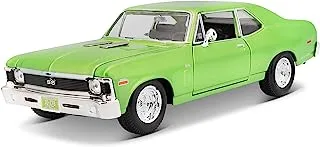 Maisto 1:24 Scale 1970 Chevrolet Nova SS Diecast Vehicle (Colors May Vary)