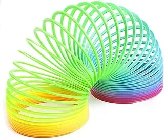 Magic Spring Rainbow - Bouncy Stretchy Slinky Toys (Pack of 12)