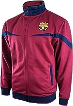 Icon Sports mens Fc Barcelona Track Jacket Full-Zip Track Jacket (pack of 1)