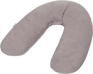 Tineo Maternity, Nursing and Pregnancy Pillow, Multifunction 2 in 1, Relieving, Nursing, Sleeping, Removable, Made France, Grey 73 x 40 15 cm Terry/Stars 204515