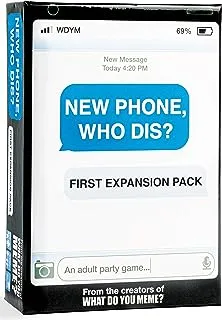 WHAT DO YOU MEME? New Phone, Who Dis? Expansion Pack - Designed to be Added to New Phone, Who Dis? Core Game