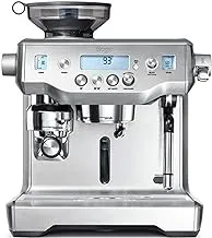 Sage the Oracle ماكينة اسبريسو شبه الأوتوماتيكية ، آلة صنع القهوة من الفول إلى الكوب مع رغوة الحليب ، BES980BSS - الفولاذ المقاوم للصدأ المصقول