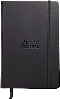 Rhodia Webnotebook Black 5 1/2 X 8 1/4