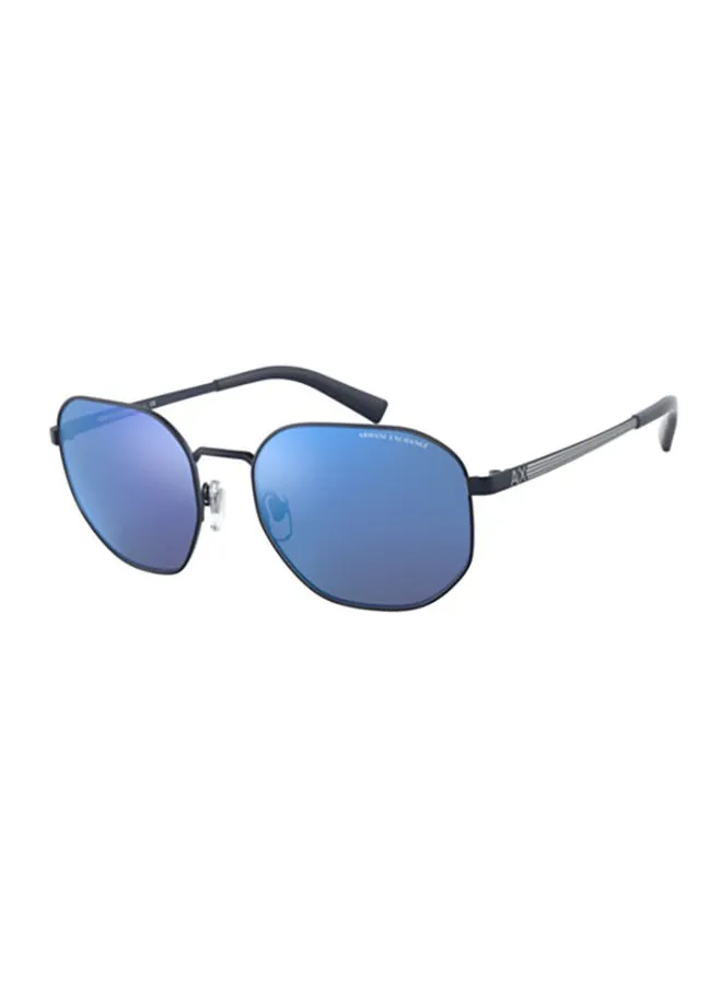 Armani Exchange Men's Rectangular Sunglasses - 2036S - Lens Size: 56 Mm