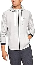 Under Armour Mens Unstoppable Double Knit Full Zip Zip Up Sweatshirt
