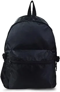 KO:LN Black Unisex Kids KL-SS23-BG-037 Solid Backpack