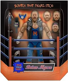 Super7 Major Wrestling Podcast Ultimates: Brian Myers Action Figure, Multicolor