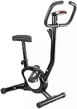 Stationary Bicycle Home Exercise Spinning Bike Fitness Equipment Indoor Fitness Exercise Webbing Bike Sport Cycling Trainer Sports Equipment (Color : Hortel)