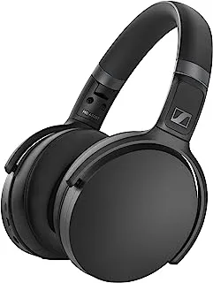 Sennheiser HD 450BT Bluetooth 5.0 Wireless Headphone with Active Noise Cancellation - 30-Hour Battery Life, USB-C Fast Charging, Virtual Assistant Button, Foldable - Black