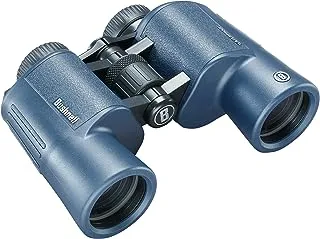 Bushnell H2O 8x42 Waterproof Porro Binoculars 8x42mm Dark Blue Porro WP/FP, Twist Up Eyecups, Box 6L 134218R