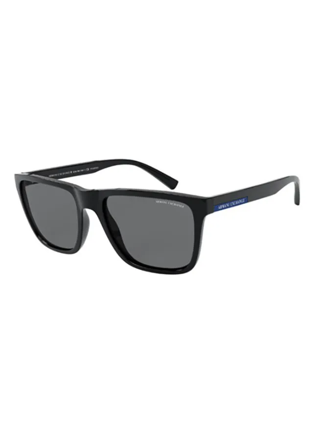 Armani Exchange Men's Square Sunglasses - 4080S - Lens Size: 57 Mm