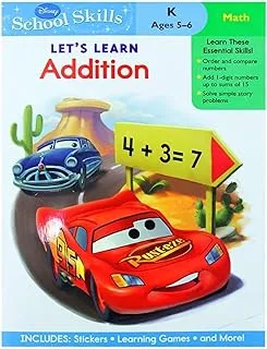 Disney Lets Learn Addition Vol 1 Book for Pre-K Kids Age Between 5 to 6