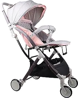 baby plus BP9495 Foldable and Multifunctional Stroller, Pink