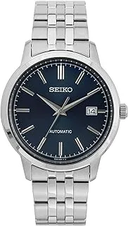 Seiko Men's Analog Automatic Watch with Stainless Steel Strap SRPH87K1, Blue