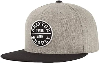 BRIXTON Men's Oath Iii Medium Profile Adjustable Snapback Hat