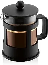 بودوم 1784-01 ماكينة صنع القهوة الفرنسية 4 أكواب من كينيا ، أسود ، 0.5 لتر ، 17 أونصة