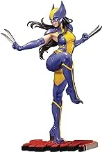 Kotobukiya Marvel Universe Wolverine (Laura Kinney) تمثال Bishoujo ، متعدد الألوان