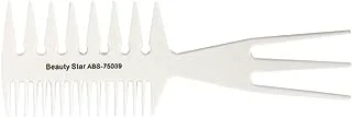 Beauty Star 79039 ABS Hair Comb, White
