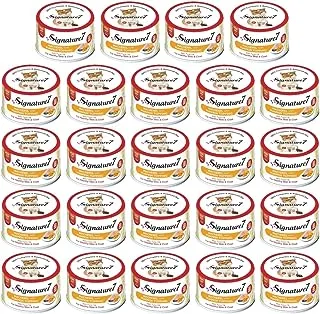 Signature7 Mackerel With Pumpkin Topping (Mon) Can 70G (Pack of 24)