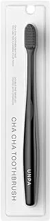 UNPA Cha Cha Toothbrush: Soft-Bristled, Naturally Colored Charcoal Toothbrush