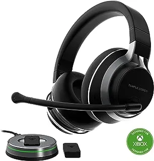 Turtle Beach Stealth Pro Multiplatform Wireless Noise-Cancelling Gaming Headset for Xbox Series X|S, Xbox One, PS5, PS4, PC, Mac, Switch, & Mobile – 50mm Speakers, Bluetooth, Dual Batteries – Black
