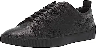 Hugo Boss Leather Sneakers with Rubber Sole mens Sneaker