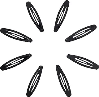 Oval Hair Clips - Pack of 8