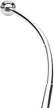 Zenna Home Rustproof Curved Shower Curtain Rod, Adjustable Tension Shower Rod, 50