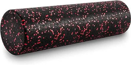 ProsourceFit High Density Speckled Black Foam Rollers, 12