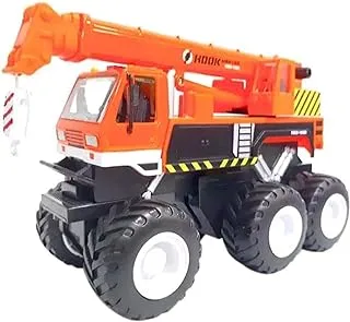 Maisto Quarry Monster Crane Truck, Orange