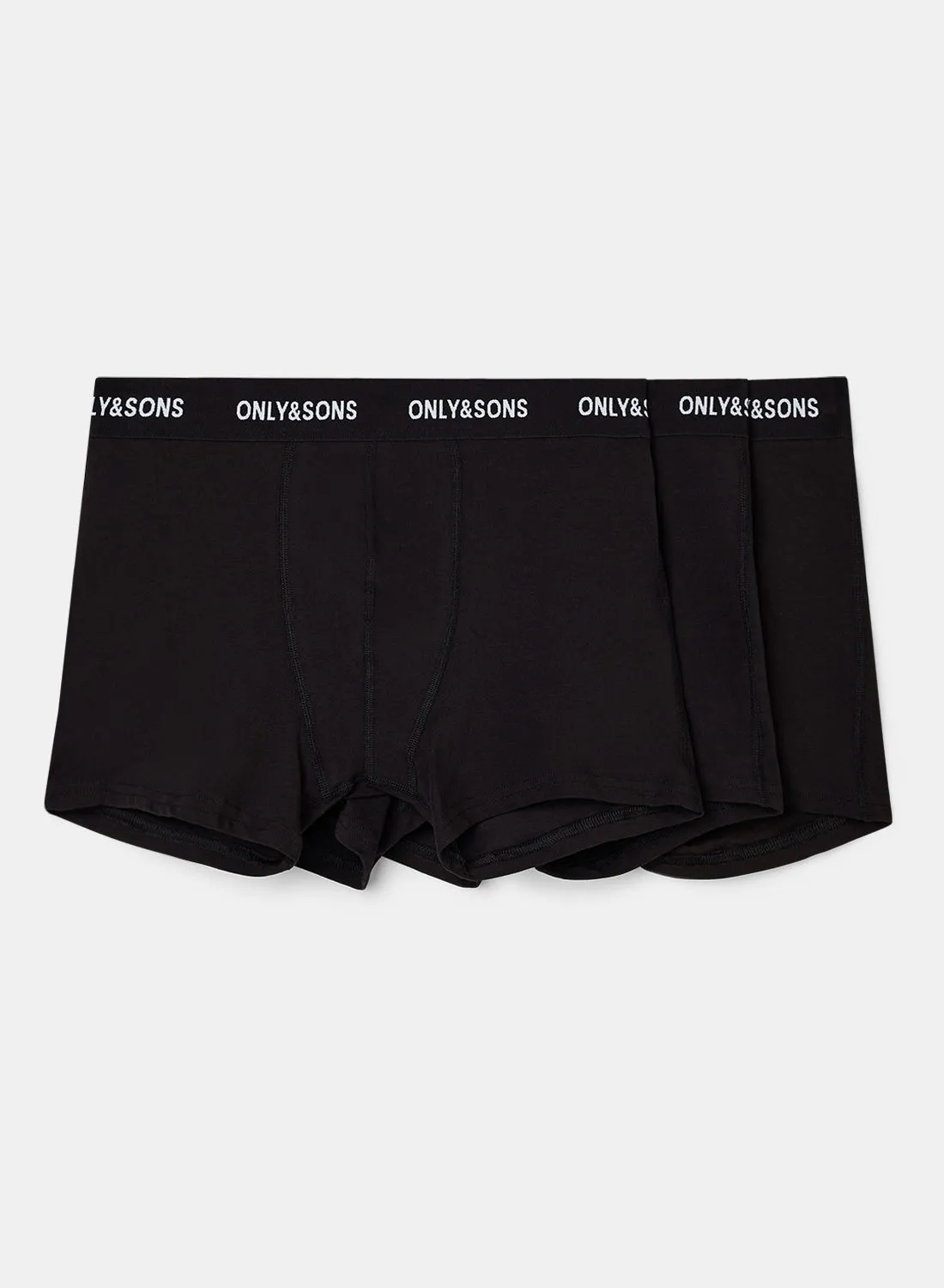 ONLY & SONS Basic Boxer Shorts (Pack of 3)