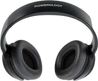 Powerology Noise Cancellation Headphone, Black