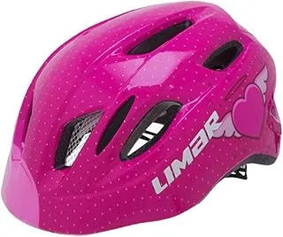 Lemar Kids Pro Helmet, Medium, Pink Heart