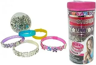Tasia My Magic Alphabet Bracelets for Kids, Multicolor