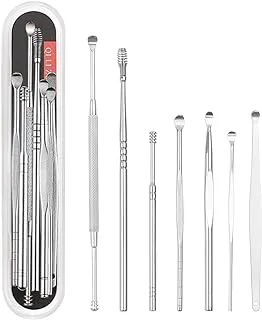Joyzzz Ear Wax Removal Kit, Ear Cleansing Tool Set, Ear Curette Ear Wax Remover Tool for Reusable, 7 In 1 kit Ear Wax with a Storage Box