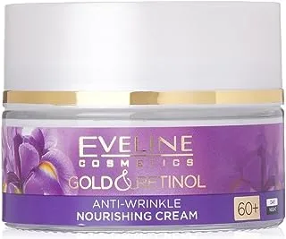 Eveline Cosmetics Gold & Retinol 60+ Anti-Wrinkle Nourishing Face Cream 50 ml