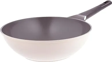 Neoflam Work Pan, 30 cm Size, Beige