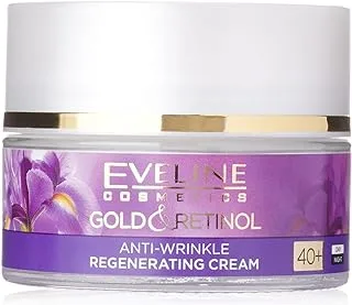 Eveline Cosmetics Gold & Retinol 40+ Anti-Wrinkle Regenerating Face Cream 50 ml