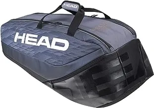 HEAD Djokovic 9R Tennis Bag, Anthracite/Black